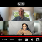 Screenshot from the All of Us webinar on Long COVID and disability.
