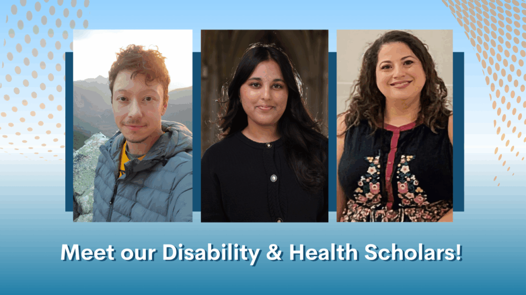 Meet our disability and health scholars.